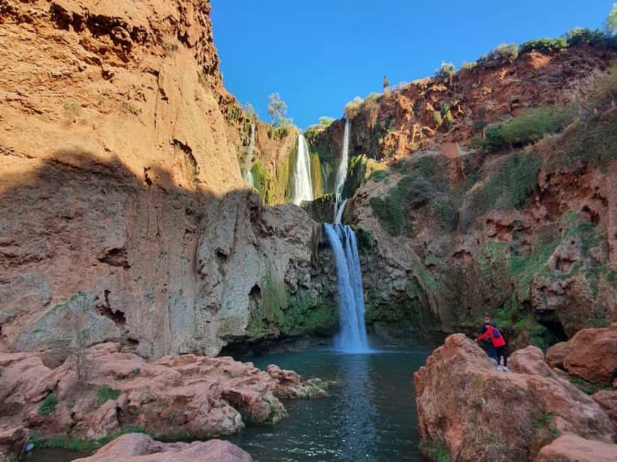 Day Trip To Ouzoud Waterfalls (Guide Hik & Boat option) - The boat ride below the falls