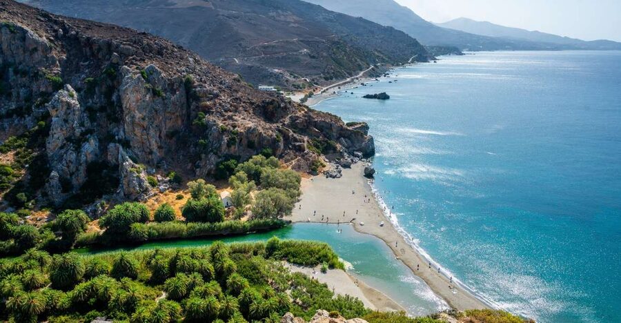 Day Trip to Preveli & Damnoni Beach & Rethymno City Tour - Two hours beside the Preveli palm forest
