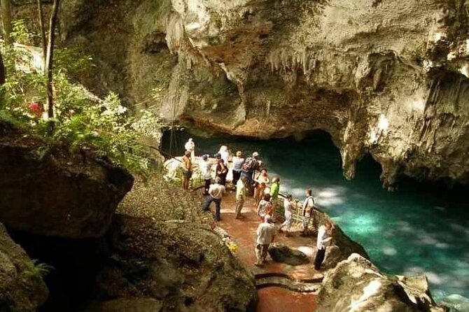 Day Trip to Santo Domingo from Punta Cana - Los Tres Ojos: caves, lakes, and a short walk underground