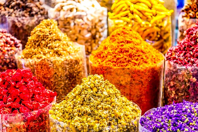 Dubai Sightseeing Day Trip from Abu Dhabi - Gold Souk and Spice Souk show a different side of Dubai