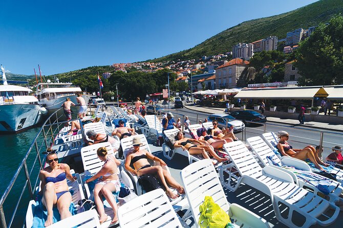 Dubrovnik: 3 Islands Fun Day Trip by Boat (Host: EN,FR,ES) - Sailing out from Port of Gruž