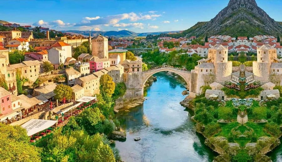 Dubrovnik: Kravica & Mostar Day Trip | All Tickets Included - Two hours to eat, shop, and set your own pace