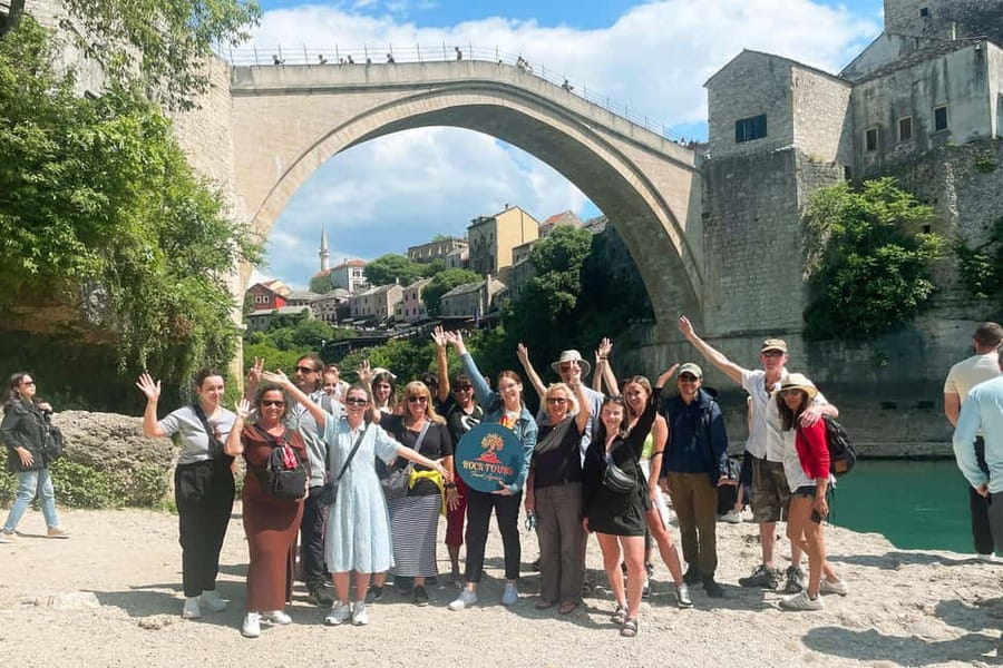 Dubrovnik: Mostar & Kravica Waterfalls Day Trip - Kravica Waterfalls: beautiful, cool, and slightly rushed