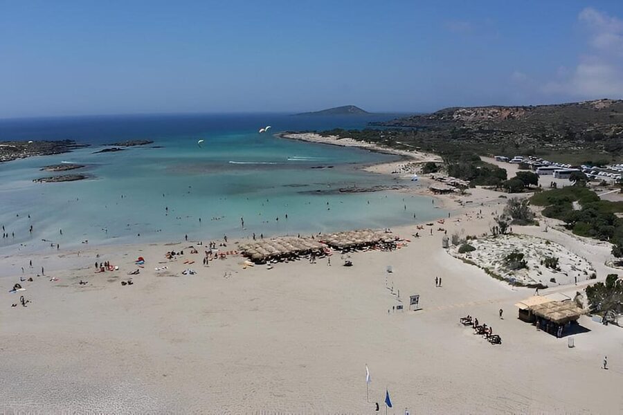 Elafonissi: Private Beach Day Trip with SUP - Fruit, drinks, and the food question