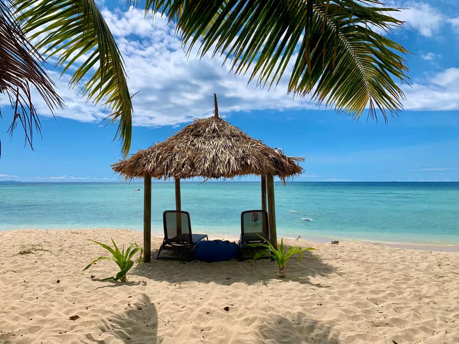 Fiji: Captain Cook Cruises - Island & Reef Day Trip - Kadavu Lailai and its postcard shoreline