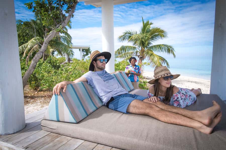 Fiji: Malamala Beach Club Half-Day Trip - Cabanas, day beds, and finding a comfortable spot