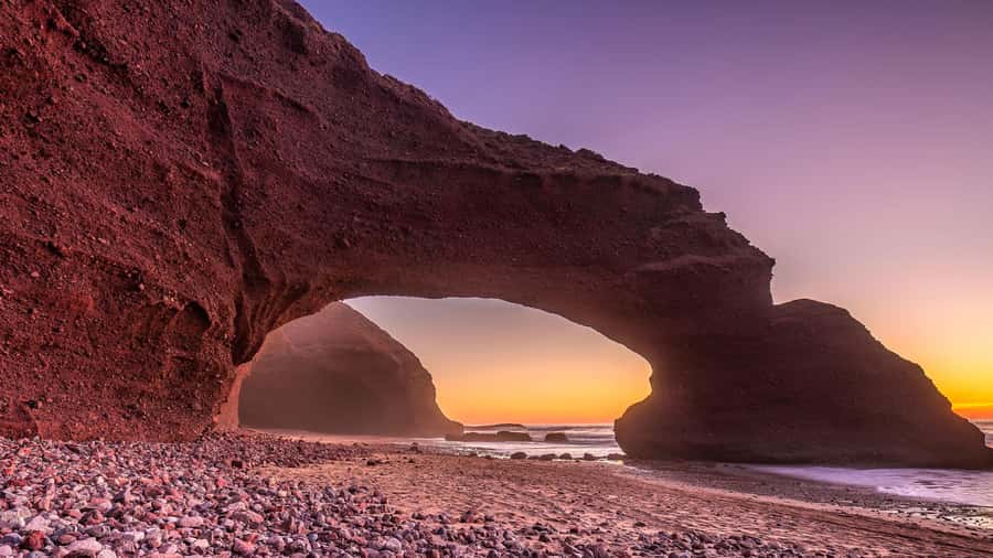 From Agadir: Legzira Beach & Tiznit Day Trip with Lunch - Sidi-Bibi and the first break
