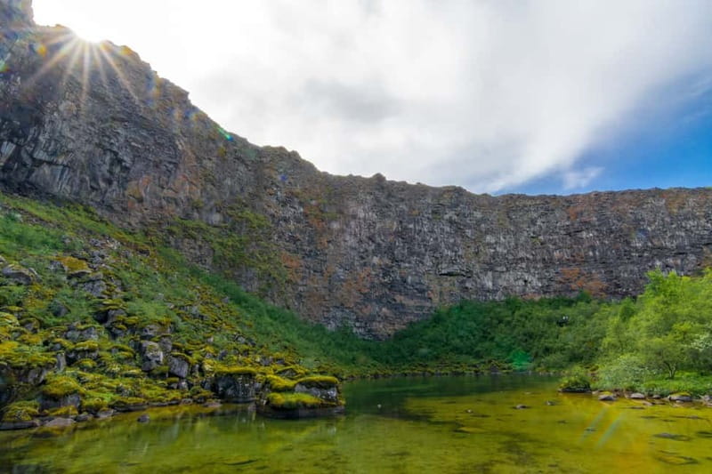 From Akureyri Port: Diamond Circle Guided Day Trip w/ Lunch - Námaskarð shows the earth at work