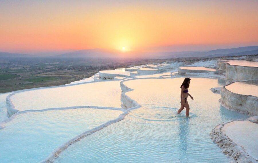 From Alanya: Pamukkale and Hierapolis Day Trip with Lunch - Hierapolis, the theatre, and the museum