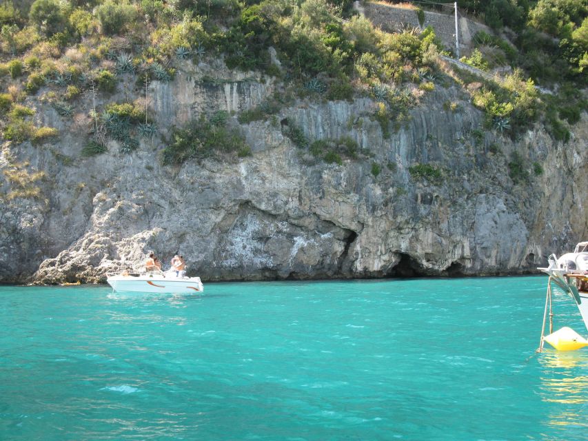 From Amalfi: Day Trip to Capri Private Boat Tour with Drinks - Punta Campanella and the crossing to Capri