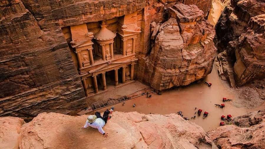 From Amman: Petra, Wadi Rum, and Dead Sea Private 2-Day Trip - Petra: the Siq, Treasury, and royal tombs