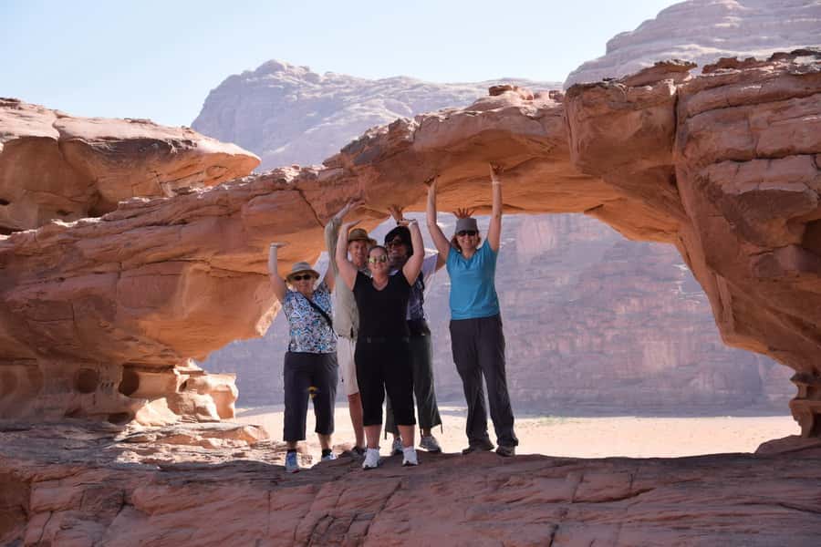 From Amman: Petra, Wadi Rum, & Dead Sea 2-Day Trip - Walking into Petra and beyond