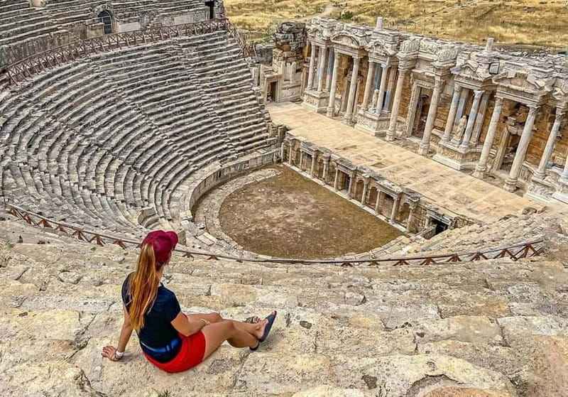 From Antalya/Kemer: Pamukkale & Hierapolis Day Trip w/Meals - Buffet lunch in Pamukkale