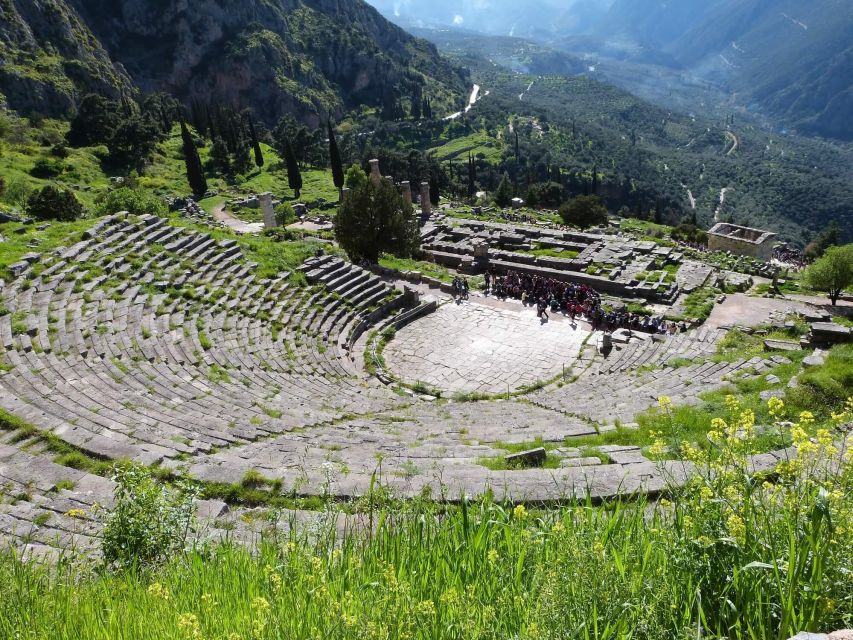From Athens: Temple of Apollo and Oracle Delphi Day Trip - Entering the Delphi archaeological site