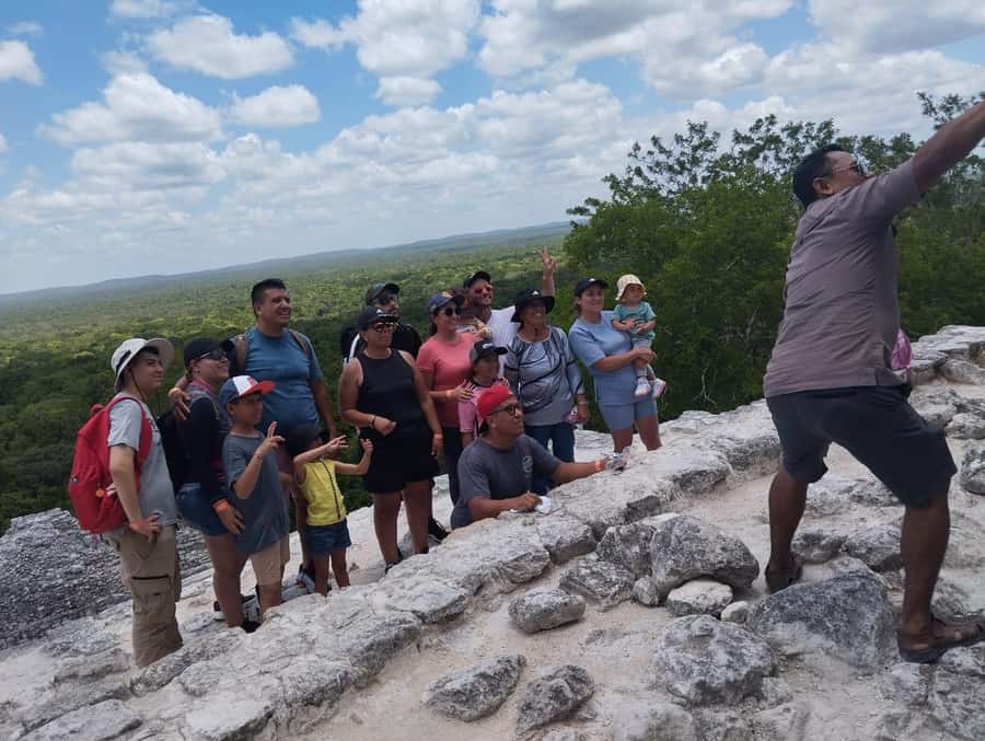 From Bacalar: Calakmul Ruins Expedition & Jungle Trek - The ancient city, temples, and climbing opportunities