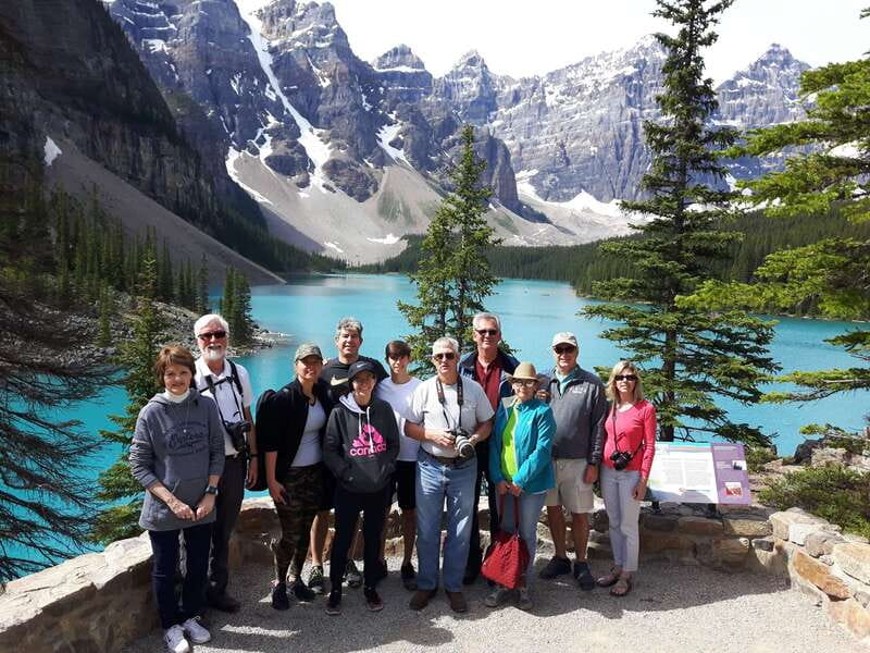 From Banff: Louise & Moraine Lake Guided Hiking Day Trip - Lake Louise: a scenic first stop