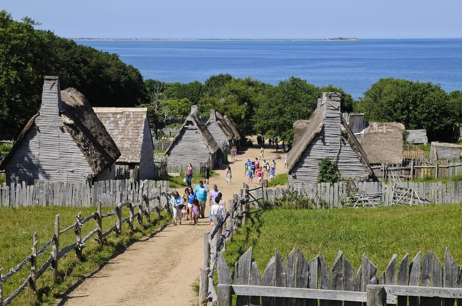 From Boston: Quincy, Plymouth, and Mayflower II Day Trip - The coast from Cohasset to Scituate