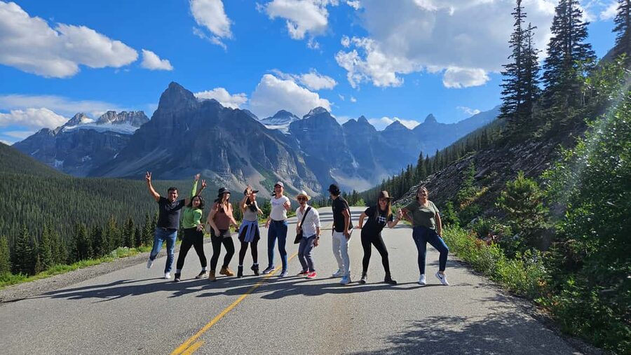 From Calgary/Canmore: Banff National Park Premium Day Trip - Bow Falls adds sound and movement