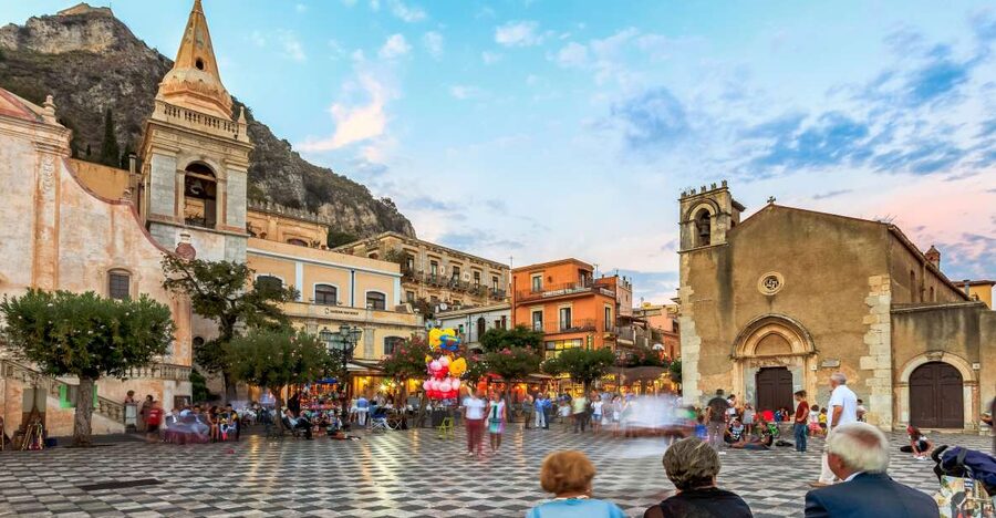 From Catania: Taormina, Isola Bella, and Castelmola Day Trip - Castelmola and the final mountain view