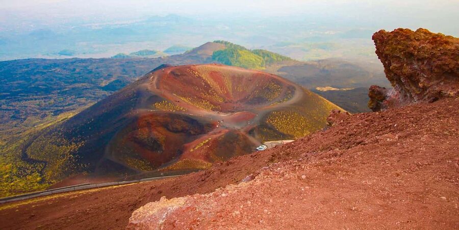 From Cefalù: Day Trip to Mount Etna and Taormina - Lunch is on your own