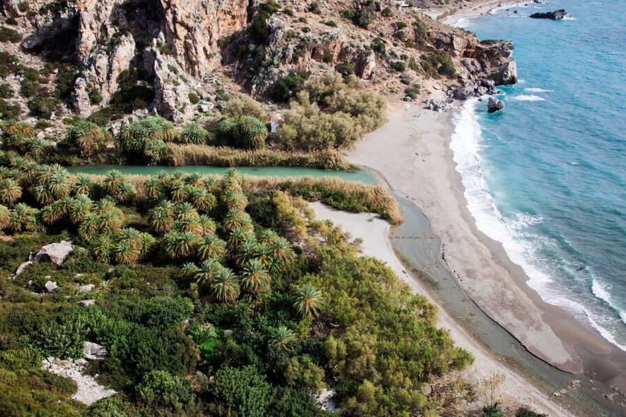 From Chania: Day Trip to Preveli Beach & Damnoni Beach - Damnoni Beach and the short boat ride