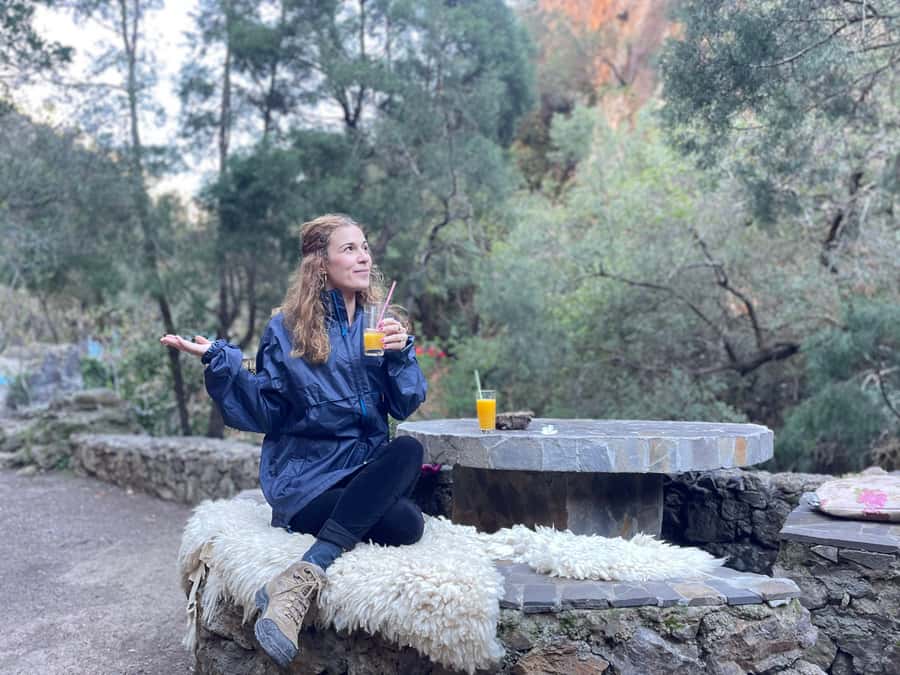 From Chefchaouen: Full-Day Trip to Akchour Waterfalls - Mint tea beside the water