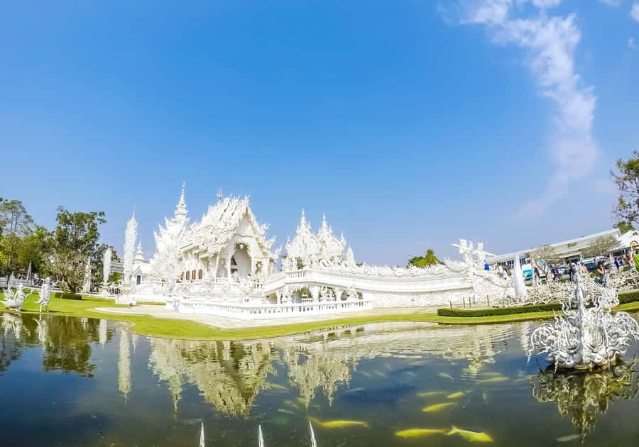 From Chiang Mai: White Temple & Golden Triangle Day Trip - A northern Thai lunch at Baan Mai Nai Suan