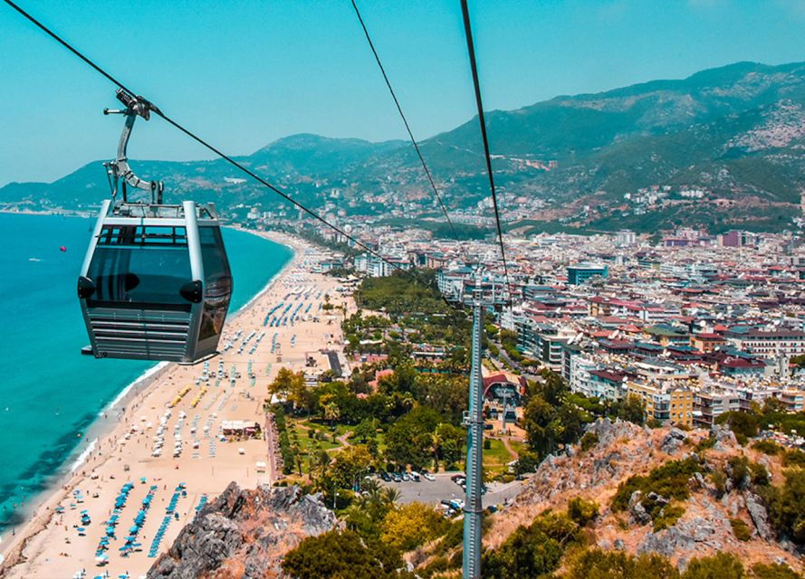 From city of Side: Guided Day Trip to Alanya City - Seeing Alanya from the harbor