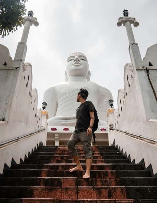 From Colombo: Kandy, Pinnawala and Tea Factory Full-Day Trip - Lunch with a view over Kandy