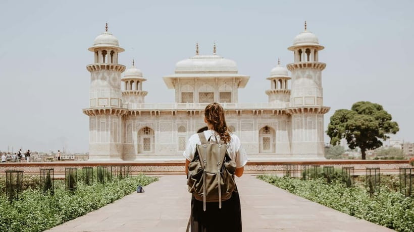From Delhi: Taj Mahal & Agra Private Day Trip with 5<em> Lunch – The pre-dawn road from Delhi to Agra’ /></p>
<p><p>Your day begins at a Delhi hotel, airport, or one of the listed pickup areas. The broad pickup range is helpful if you are based in Paharganj, Aerocity, Mahipalpur, New Delhi, Gurgaon, Noida, Faridabad, Greater Noida, Rohini, or Ghaziabad.</p>
</p>
<p><p>The drive to Agra takes about three hours. You ride in a private air-conditioned car with bottled water, toll fees covered, and a driver assigned to your group. The car removes the usual work of arranging a taxi, finding the Agra monuments, and returning to Delhi after a full day of sightseeing.</p>
</p>
<p><p>The timing deserves careful thought. A 2:30 AM departure can put you at the Taj Mahal for sunrise, which is the most attractive version of this outing. It also means a very short night, particularly if you have just arrived from another time zone. Some travelers have used the airport pickup for a tight Delhi stopover, and the company can adjust the plan around flight details when arranged in advance.</p>
</p>
<p><p>You may get a restroom break during the drive, but do not treat the road trip as a relaxed morning excursion. This is a practical way to see Agra in one day, not a leisurely stay in the city. If you sleep easily in a car, the private ride helps. If you need a slower pace, staying overnight in Agra would be more comfortable.</p>
</p>
<div class="twil" style="margin: 20px 0; padding: 15px 0;"><p>More Private Day Trips in India</p><ul style="margin: 10px 0; padding-left: 0; list-style: none;"><li style="margin: 0 0 12px 0; padding: 0 0 12px 0; border-bottom: 1px solid #E6E0EF; line-height: 1.4;"><a href="https://daytriptourer.com/from-delhi-taj-mahal-agra-private-day-trip-with-transfers/">From Delhi: Taj Mahal & Agra Private Day Trip with Transfers</a><br><span style="font-size: 0.82em; color: #555;"><span style="color: #FFA630;">★</span> 4.9 &nbsp;&middot;&nbsp; 3,181 reviews</span></li><li style="margin: 0 0 12px 0; padding: 0 0 12px 0; border-bottom: 1px solid #E6E0EF; line-height: 1.4;"><a href="https://daytriptourer.com/delhi-to-agra-and-taj-mahal-private-day-trip-by-express-train-with-lunch/">Delhi to Agra and Taj Mahal Private Day Trip by Express Train with Lunch</a><br><span style="font-size: 0.82em; color: #555;"><span style="color: #FFA630;">★</span> 5.0 &nbsp;&middot;&nbsp; 1,389 reviews</span></li><li style="margin: 0; padding: 0; border-bottom: none; line-height: 1.4;"><a href="https://daytriptourer.com/taj-mahal-agra-fort-private-day-trip-from-delhi-with-5-lunch/">Taj Mahal & Agra Fort Private Day Trip From Delhi with 5* Lunch</a><br><span style="font-size: 0.82em; color: #555;"><span style="color: #FFA630;">★</span> 5.0 &nbsp;&middot;&nbsp; 820 reviews</span></li></ul></div><h2>Sunrise inside the Taj Mahal complex</h2>
<p><img width="820" height="573" decoding="async" src=