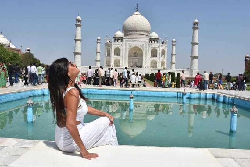 From Delhi: Taj Mahal Day Trip by Fast Train with Transfers - Lunch and the value of the meal options