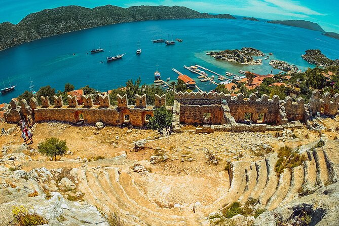 From Demre: Day Trip to Kekova by Boat - One hour at Simena Castle and Kaleköy