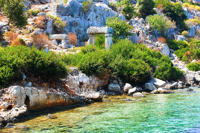 From Demre: Day Trip to Kekova by Boat - Lunch and a swim at Esmeralda Bay