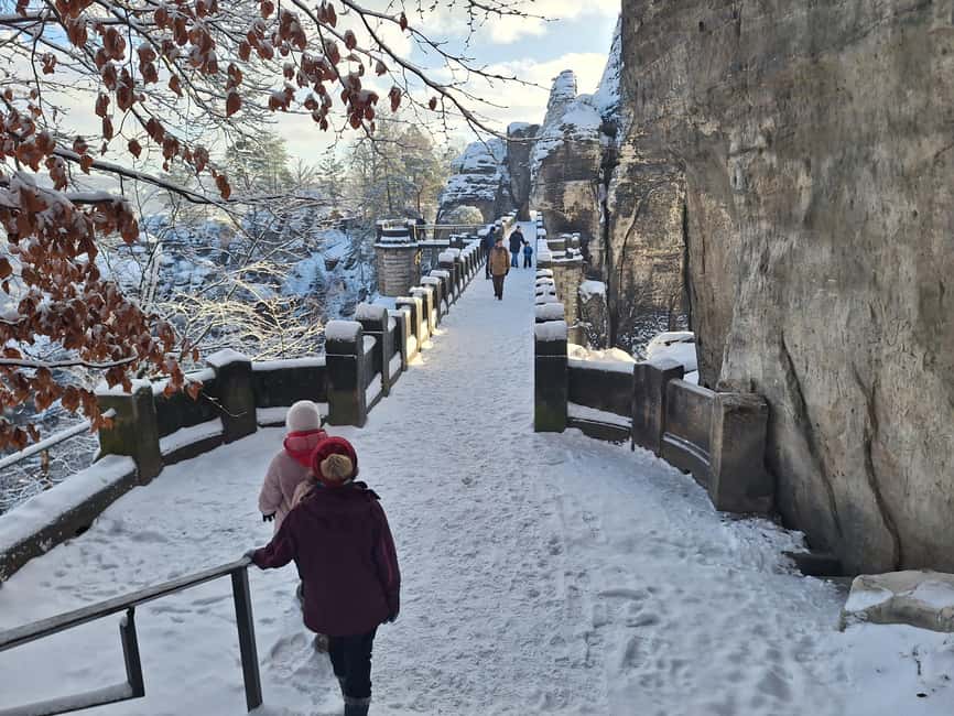 From Dresden: Bastei Bridge & Bohemian Switzerland Day Trip - Pravčická Gate and the forest hike