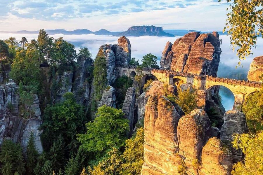 From Dresden: Bastei Bridge & Bohemian Switzerland Day Trip - Guides, group size, and the feel of the day