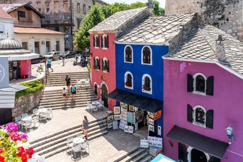 From Dubrovnik: Mostar and Kravica Waterfall Day Trip - Kravica Waterfall for walking and swimming