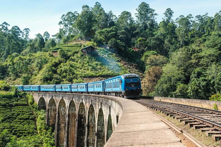 From Ella - All Inclusive Unforgettable Day Trip Tour - Demodara Loop explains the railway