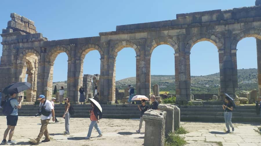 From Fes: Meknes Volubilis and Moulay Idriss Day Trip - Meknes and the imperial Medina