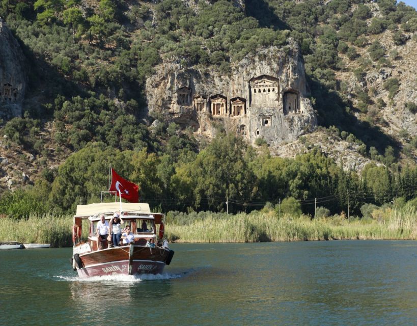 From Fethiye: Dalyan Day Trip with Mud Bath and Turtle Beach - Sulfur mud baths and warm mineral water