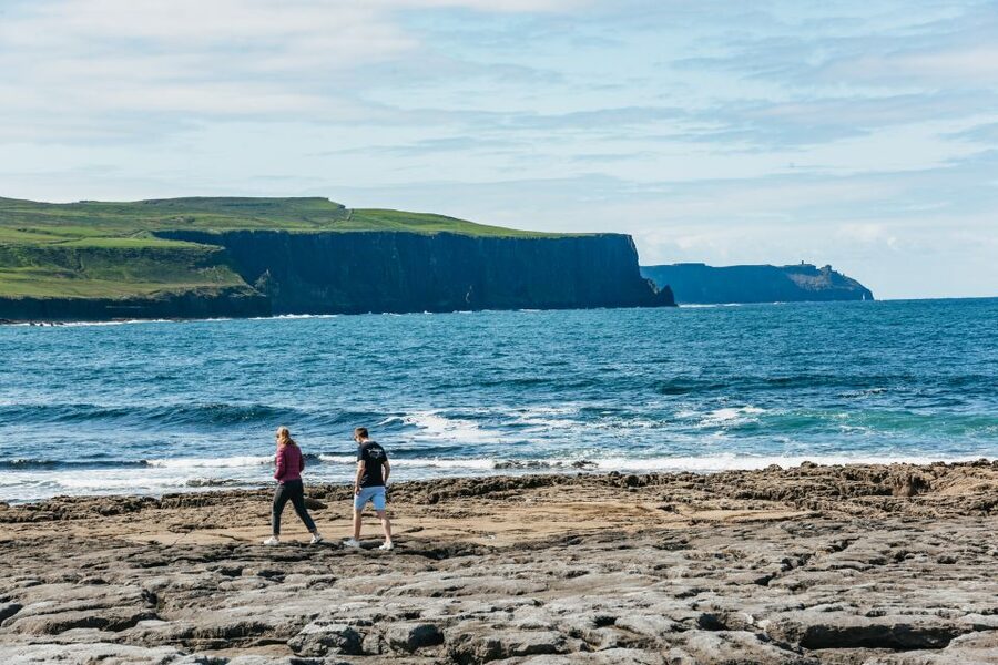 From Galway: Aran Islands & Cliffs of Moher Full-Day Trip - Seeing the Burren from the bus