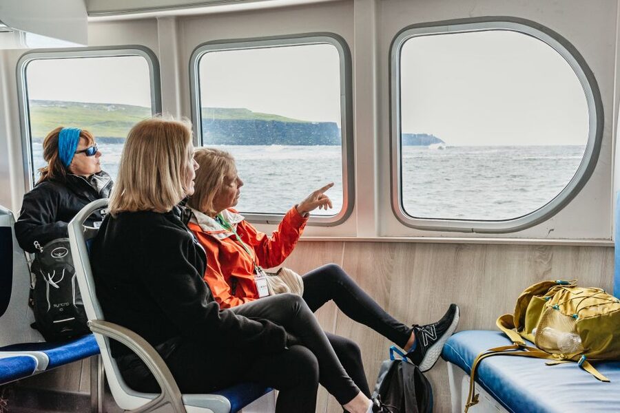 From Galway: Aran Islands & Cliffs of Moher Full-Day Trip - Walking above the cliffs
