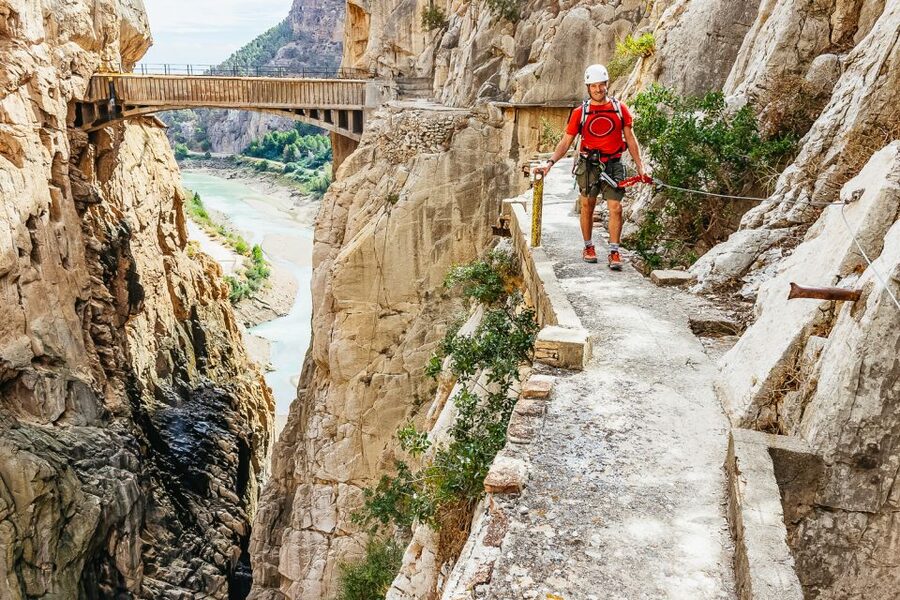 From Granada: Caminito Del Rey Day Trip - The approach to the high path