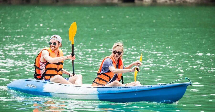 From Hanoi: Halong Bay 1 Day Trip Visit Cave, Island, Kayak - The long road from Hanoi to Tuan Chau Island