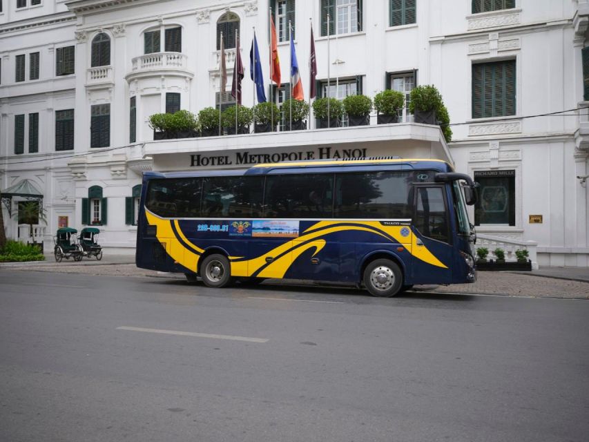 From Hanoi: Halong Bay Deluxe Cruise Day Trip - The Hanoi pickup and the three-hour ride east