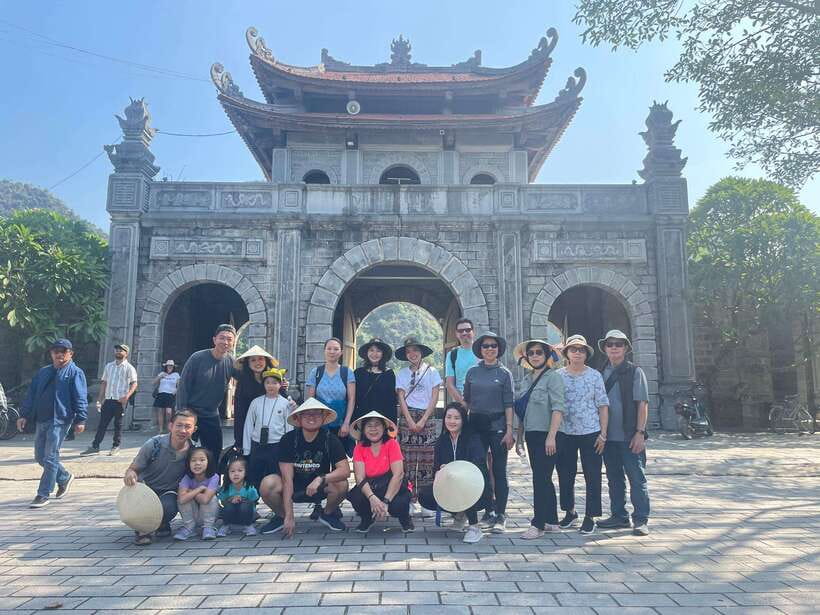 From Hanoi: Ninh Binh, Hoa Lu, Tam Coc, & Mua Cave Day-Trip - A short bicycle ride through village life