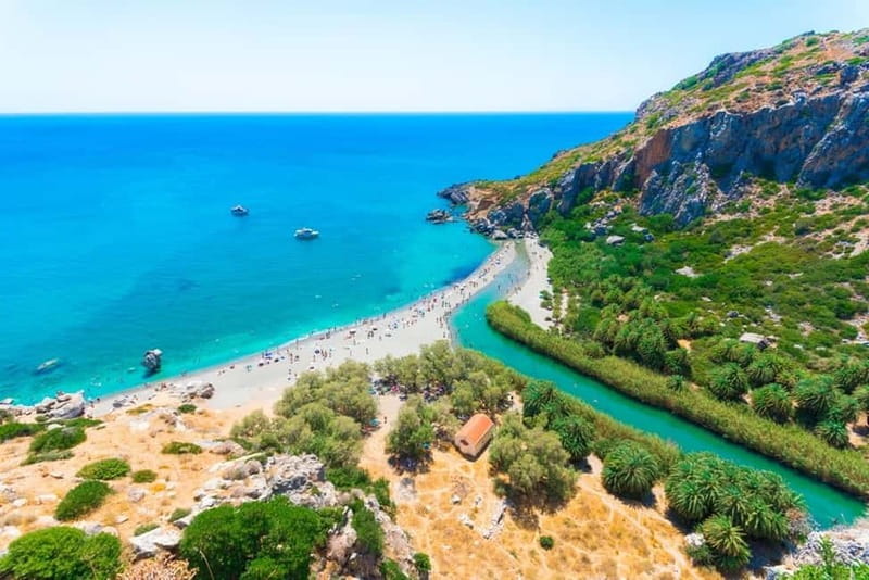 From Herakleion: Day Trip to Preveli Palm River Beach - The road south from Heraklion