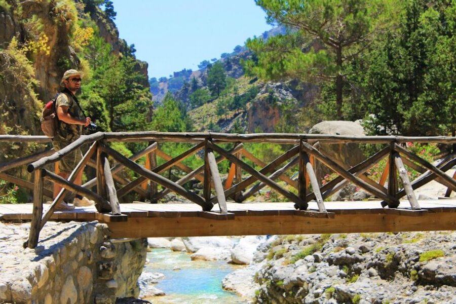 From Heraklion: Samaria Gorge & Agia Roumeli Hiking Day Trip - The 16-kilometer walk through Samaria Gorge
