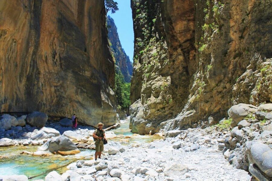 From Heraklion: Samaria Gorge & Agia Roumeli Hiking Day Trip - The ferry to Chora Sfakion