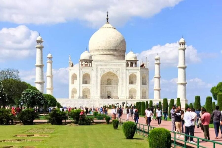 From Jaipur: Taj Mahal, Agra Fort, Baby Taj Day Trip by Car - Agra Fort, the red sandstone counterpoint