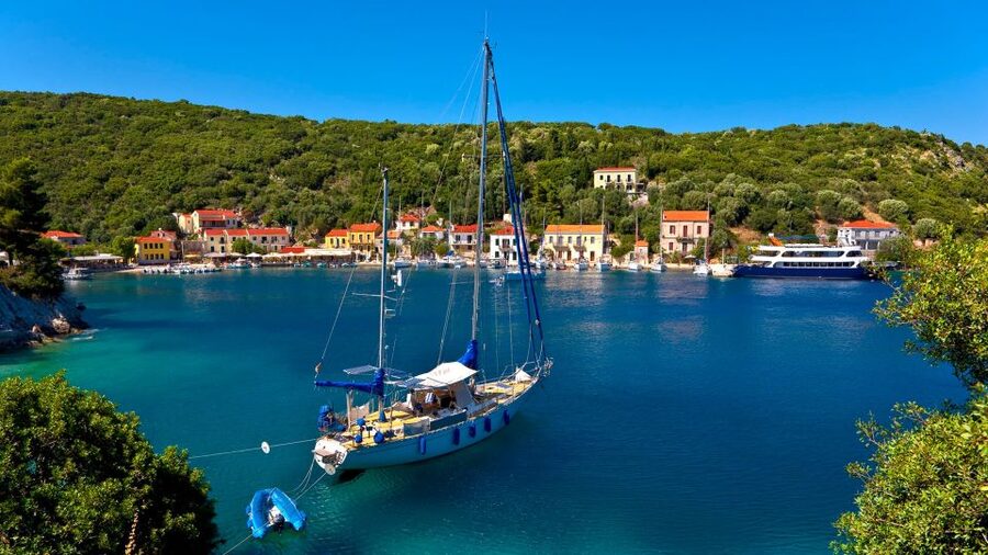 From Kefalonia: Day Trip to Ithaki Island with a Swim Stop - Vathy, Ithaki’s old-town stop